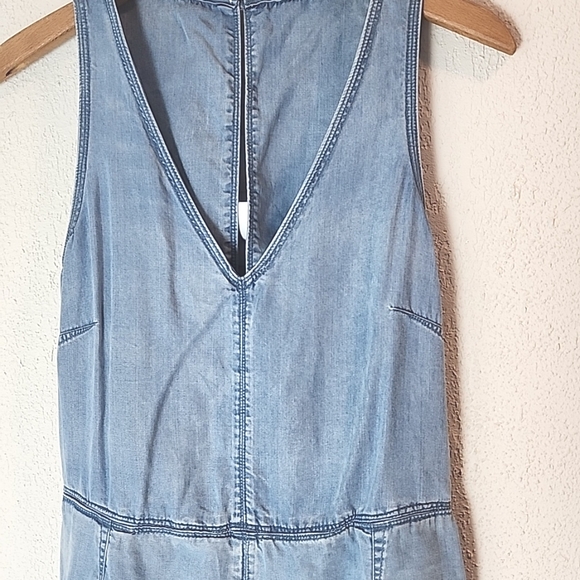NWT Rag & Bone Jean Mojave Chambray Romper, sz S - Picture 3 of 13
